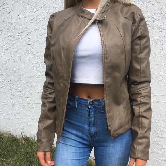 ❌SOLD❌ JACK Faux Leather Jacket - Picture 2 of 4